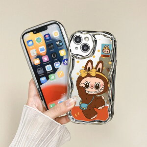 labubu���^���b�N�N���[���g�`�V�F���f�� TPU�X�}�z�P�[�X �ϏՌ� �����J�[�g �D�[���L�����N�^�[ �������X�}�z�J�o�[ �Ή� iPhone17 �P�[�X iPhone16e iPhone17Pro �P�[�X iPhone15 iPhone16 �P�[�X iPhon