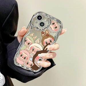 labubu���^���b�N�N���[���g�`�V�F���f�� TPU�X�}�z�P�[�X �ϏՌ� �����J�[�g �D�[���L�����N�^�[ �������X�}�z�J�o�[ �Ή� iPhone17 �P�[�X iPhone16e iPhone17Pro �P�[�X iPhone15 iPhone16 �P�[�X iPhon