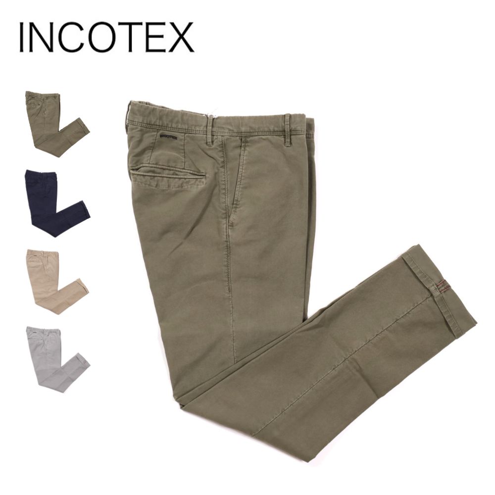 楽天市場】INCOTEX SLACKS インコテックス スラックス チノパン 100 