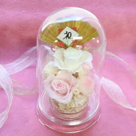 百寿祝い 扇 ふくろう 花 白寿 お祝い 白寿祝い プレゼント 百寿 祝い プレゼント プリザーブドフラワー 花 百寿お祝い 紀寿 99歳 100歳 祖母 80代 90代 誕生日 好き ぬいぐるみ 母 誕生日プレゼント フクロウ フラワードーム 「長寿祝いドーム 桃白（卒寿・白寿・百寿）」