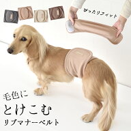 リブ マナーベルト マナーウェア プリント名入れ トイレ用品 マナーバンド 伸縮 マナーベルト ドッグウエ…