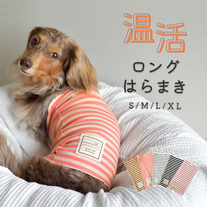 楽天市場 はらまき 腹巻 ボディーウォーマー 腸活 冷房対策 シニア パピー 犬 服 介護 ゆうパケット対応 Snowdrop