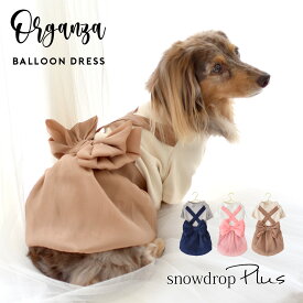 (在庫処分SALEの為返品交換不可)ダックスサイズ　シフォンワンピース 重ね着　リブ　ふんわり　可愛い　のびのび　ストレッチ snowdrop ゆうパケット対応