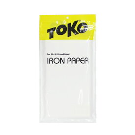 トコ TOKO アイロンペーパー ワイド100枚入り/6002210 スキー スノーボード スノボ