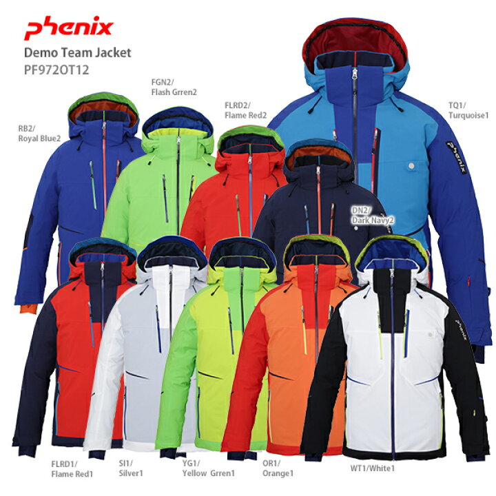 楽天市場 スキー ウェア メンズ レディース フェニックス ジャケット Phenix 19 Demo Team Jacket Pf972ot12 技術選着用モデル 旧モデル Sa スキー用品通販 スノーファミリー