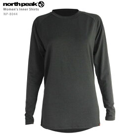 スキー アンダー レディース ノースピーク ウェア north peak Women's Inner Shirts/ NP-8044 スノーボード