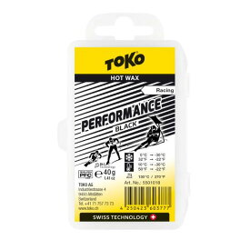 トコ ワックス TOKO Performance ブラック 40g 5501018 固形 スキー スノーボード スノボ