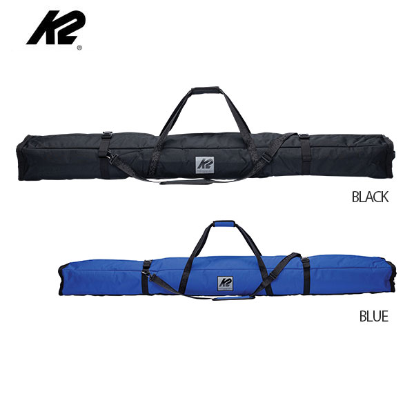 K2〔ケーツー2台用 スキーケース〕＜2023＞Double Padded ski Bag〔ブラック〕 | スキー用品通販　スノーファミリー