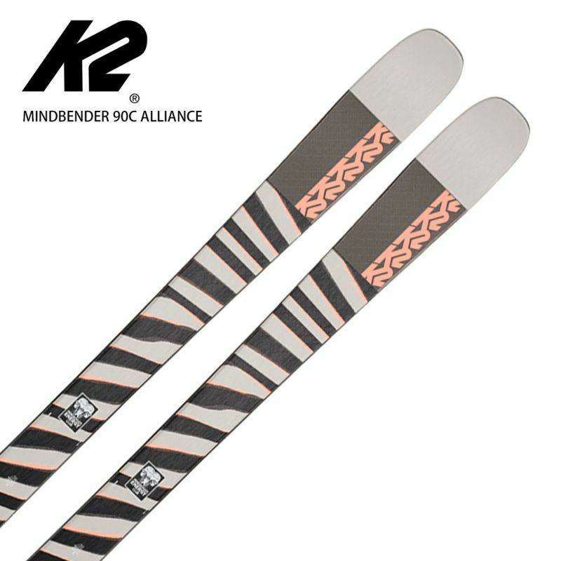K2 ケーツー 海外限定 レディース スキー板 未使用品 2022 MINDBENDER 90C ALLIANCE ATTACK2 セット + 取付無料 21 11 ビンディング GW