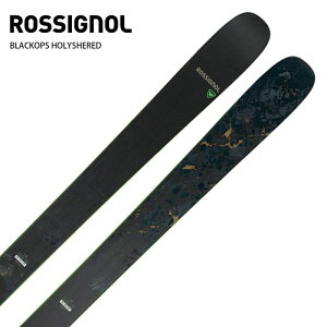 スキー板 メンズ レディース ROSSIGNOL ロシニョール＜2022＞ BLACKOPS HOLYSHRED 【板のみ】【旧モデル21-22】
