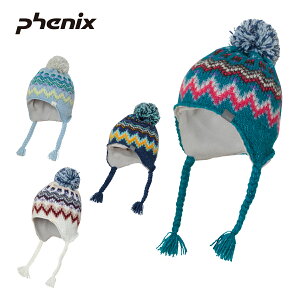 PHENIX tFjbNX XL[ jbgX LbY WjA2024 ESG23HW91 / Mix Border Junior Earflap Beanie 2023-2024