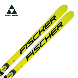 スキー板 FISCHER フィッシャー キッズ ジュニア＜2024＞ RC4 WORLDCUP GS JR. + M-PLATE + RC4 Z14 FREEFLEX ST Brake 85 [A10223] ビンディング セット 取付無料 2023-2024 NEWモデル