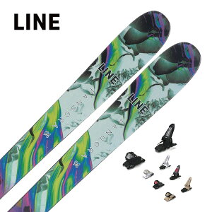 スキー板 LINE ライン メンズ レディース ＜2024＞ PANDORA 94 + ＜23＞GRIFFON 13 ID【金具付き・取付送料無料】 早期予約 2023-2024 NEWモデル
