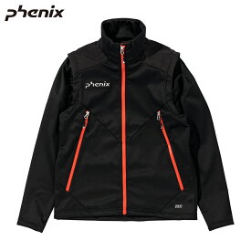 スキー ウェア PHENIX〔フェニックス ミドルレイヤー〕＜2024＞ PFB72KT06 Soft Shell Jacket