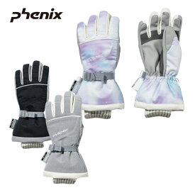 スキー グローブ キッズ ジュニア PHENIX フェニックス＜2023＞ESG22GL60 / Snow 5Finger Girl's Glove / スノー ファイブフィンガー ガールズ スーパーセール