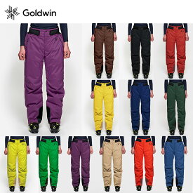 GOLDWIN ゴールドウイン スキーウェア パンツ メンズ＜2024＞G-Solid Color Wide Pants / G33355B 2023-2024 NEWモデル