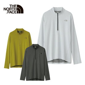 THE NORTH FACE ザ・ノースフェイス スキーウェア トップス メンズ ＜2024＞ NT62311 / L/S FlashDry Zip Up ロングスリーブフラッシュドライジップアップ 【薄手】