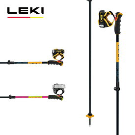 LEKI レキ スキーポール ストック 伸縮式 メンズ レディース＜2024＞SPITFIRE VARIO 3D / 653 67101 653 67102【アルミ】 2023-2024 NEWモデル