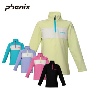 tFjbNX XL[EFA PHENIX XL[ A_[EFA Vc LbY WjA2024 ESG23LS90 / Crystal Flower Junior 1/2 Zip Tee 2023-2024