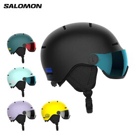 SALOMON サロモン スキー ヘルメット キッズ ジュニア＜2025＞ORKA VISOR / オルカ バイザー