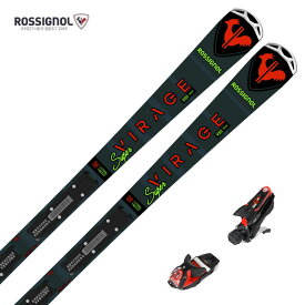 ROSSIGNOL スキー板 ロシニョール メンズ レディース ＜2024＞ SUPER VIRAGE VIII TECH [RAMPH01] + SPX 14 KONECT GW プレート/ビンディング セット 取付無料 グリップウォーク対応 2023-2024