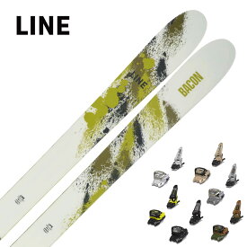 スキー板 LINE ライン メンズ レディース ＜2024＞ BACON 115 + ＜24＞GRIFFON 13 ID【金具付き・取付送料無料】 2023-2024 NEWモデル