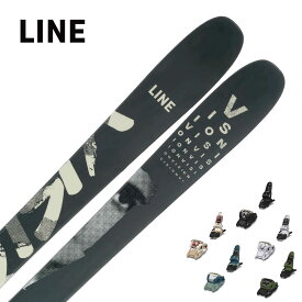 スキー板 LINE ライン メンズ レディース ＜2024＞ VISION 108 + ＜23＞SQUIRE 11【金具付き・取付送料無料 グリップウォーク対応】 2023-2024 NEWモデル