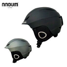 スキー スノーボート スノボ ヘルメット メンズ レディース 軽量 サイズ調整 NNOUM ノアム ヘルメットケース付き