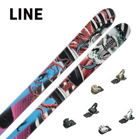 LINE ライン スキー板 メンズ レディース＜2025＞ BACON 115 / [LN2401840] + ＜25＞ATTACK LYT 11 GW【金具付き・取付送料無料】 早期予約