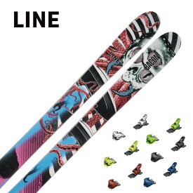 LINE ライン スキー板 メンズ レディース＜2025＞ BACON 115 / [LN2401840] + ＜25＞ATTACK 14 GW【金具付き・取付送料無料】 早期予約