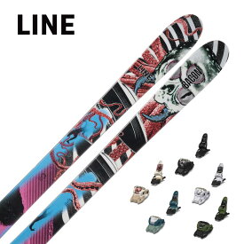LINE ライン スキー板 メンズ レディース＜2025＞ BACON 115 / [LN2401840] + ＜24＞SQUIRE 11【金具付き・取付送料無料】 早期予約
