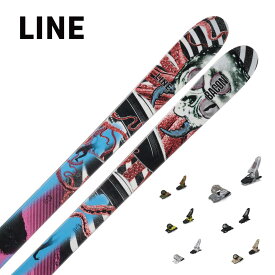 LINE ライン スキー板 メンズ レディース＜2025＞ BACON 115 / [LN2401840] + ＜24＞GRIFFON 13【金具付き・取付送料無料】 早期予約