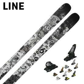 LINE ライン スキー板 メンズ レディース＜2025＞ CHRONIC 101 / [LN2401860] + ＜24＞ GRIFFON 13 【金具付き・取付送料無料】 早期予約