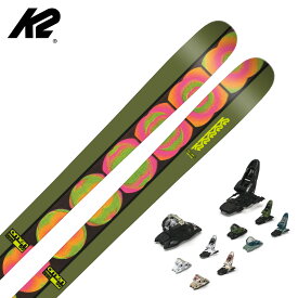 K2 ケーツー スキー板 メンズ レディース＜2025＞OMEN 90 + ＜24＞SQUIRE 11 ビンディング セット 取付無料 早期予約