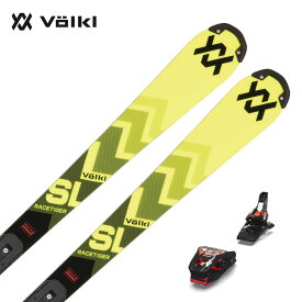 VOLKL フォルクル スキー板 メンズ レディース 2025 RACETIGER SL WC + WC PLATE + XCOMP 16 ビンディング セット 取付無料 早期予約