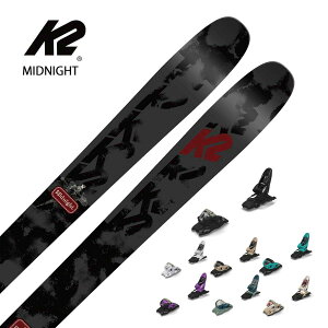 スキー板 メンズ レディース K2 ケーツー <2024> MIDNIGHT / S230303201 + SQUIRE 11 ビンディング セット 取付無料