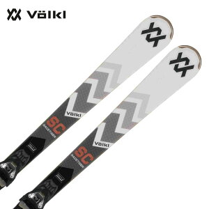 VOLKL フォルクル スキー板 メンズ レディース 2025 RACETIGER SC WHITE + vMOTION 12 GW プレート/ビンディング セット 取付無料 グリップウォーク対応