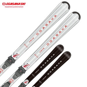 OGASAKA オガサカ スキー板 メンズ レディース<2026>KEO'S 〔ケオッズ〕 KS-AU WT/BK + SLR 10 GW WT/BK/RDビンディング セット 取付無料【グリップウォーク対応】