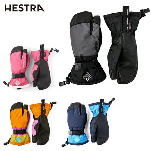 HESTRA wXg XL[O[u LbY WjA202632532 / Gauntlet Czone Jr 3-Finger {Ki