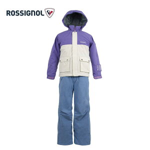 �X�L�[�E�F�A �L�b�Y �X�m�[�E�F�A �W���j�A ROSSIGNOL ���V�j���[�� �㉺�Z�b�g 2024 JR GIRL SUIT / RLMJS04
