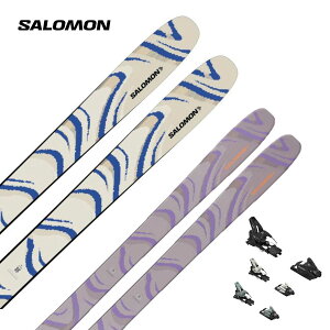 SALOMON �T������ �X�L�[�� �����Y ���f�B�[�X��2026��QST 106 ALMOND MILK / [L47774500+] + �T������ STRIVE 14 GW �r���f�B���O �Z�b�g ��t����