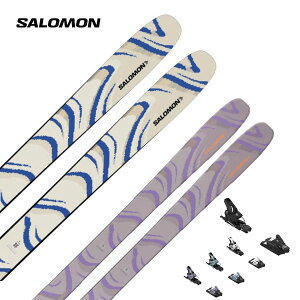 SALOMON �T������ �X�L�[�� �����Y ���f�B�[�X��2026��QST 106 ALMOND MILK / [L47774500+] + �T������ STRIVE 12 GW �r���f�B���O �Z�b�g ��t����