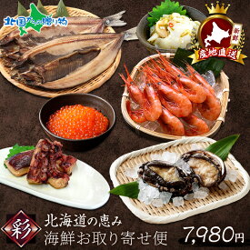 豪華 北海道産 海鮮お取り寄せ便 彩 6種セット 送料無料 アワビ たこ煮 干物 あわび 積丹半島 北海道 福袋 宝箱 魚介 海鮮 ギフト エビ いくら 父の日 御中元 夏ギフト 猛暑対策 夏グルメ 食べ物 グルメ 誕生日 お祝い 年末 年始 おせち 年越し ソーシャルギフト