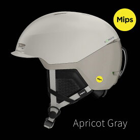 【セール】REV Helmet A6 Apricot Gray KOROYD+Mips（杏仁灰） 24/25モデル ヘルメットスキー スノーボードヘルメット男女兼用ヘルメット rev helmet メンズヘルメット レディースヘルメット