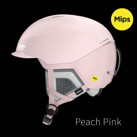 【セール】REV Helmet A6 Peach Pink KOROYD+Mips（桃花粉） 24/25モデル ヘルメットスキー スノーボードヘルメット男女兼用ヘルメット rev helmet メンズヘルメット レディースヘルメット