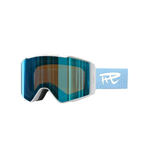 yVfozREV 25/26 Xm[S[O S[O C6-Photochromic Blue Lenses (White Frame) + Light Blue Woven Strap Y S[O Xm[{[hS[O jpS[O Goggle SkiGoggle XL[p
