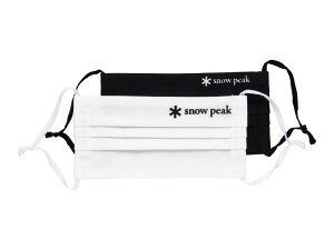 y艿3,080~zyXm[s[N zsnowpeak Tenugui Mask White-Black AC-21SU006 }XN 2F M 17cm×8cm / L 18cm×10cm l  j TCY z ʂ t@bV Ap