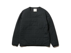 【 スノーピーク 公式 】snowpeakFlexible Insulated Pullover Black アウター ブラック メンズ レディース 秋 冬 キャンプ アウトドア ファッション アパレル