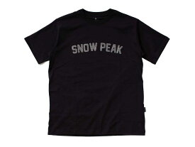 【 スノーピーク 公式 】snowpeak SNOW PEAK Felt Logo T shirt SP-TS-23AU002 キャンプ アウトドア