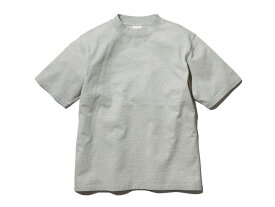 【 スノーピーク 公式 】snowpeak Recycled Cotton Heavy Mockneck T-shirt TS-22SU402R Tシャツ ティーシャツ メンズ レディース 旅行 登山 バーベキュー キャンプ アウトドア ファッション アパレル
